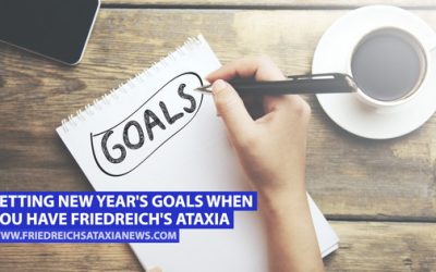 Estableciendo las metas de Año Nuevo cuando tienes Ataxia de Friedreich  