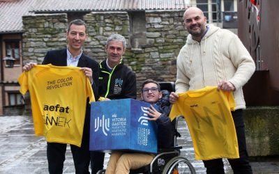 Martín Fiz y Sinnek darán visibilidad a la ataxia telangiectasia con un reto solidario