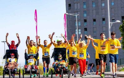 6 niños y jóvenes con ataxia telangiectasia volverán a participar en la maratón de Vitoria-Gasteiz el domingo