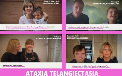 ¡Te retamos a decir «ataxia telangiectasia»! // 1ª Campaña de sensibilización internacional