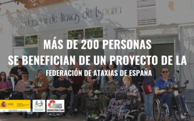 Más de 200 personas se benefician de un proyecto de la Federación de Ataxias de España