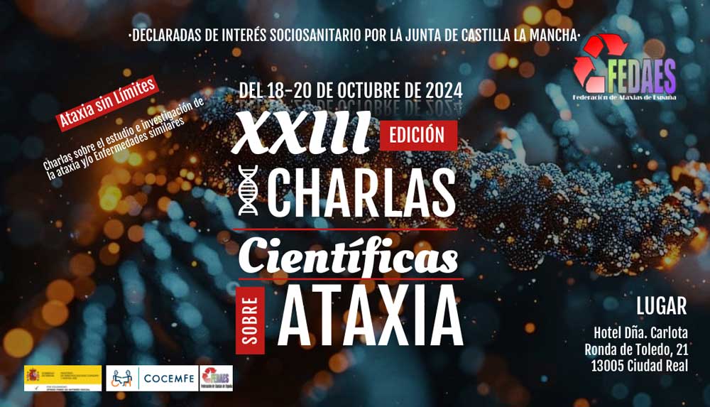 Charlas Científicas sobre Ataxia 2024