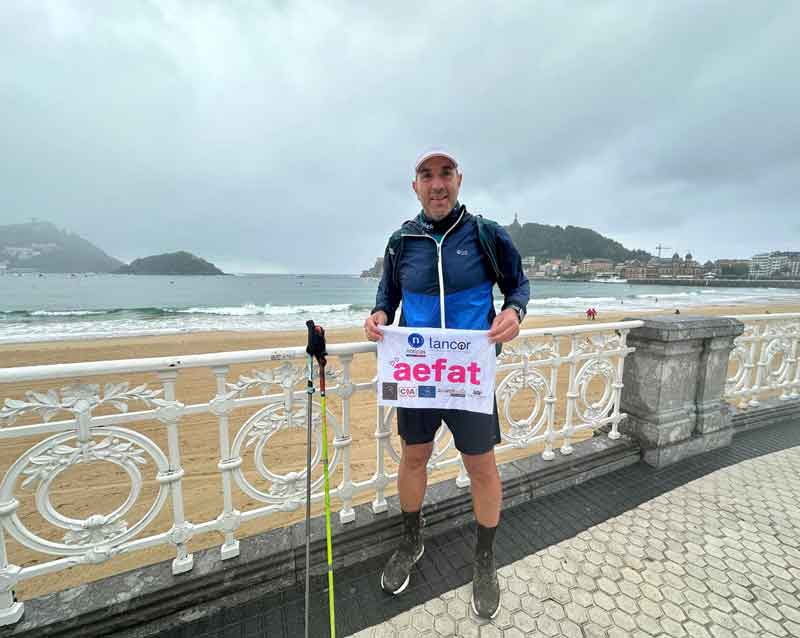 Más de 1.200 km corriendo, doble reto “Uniendo caminos a contracorriente por Aefat”