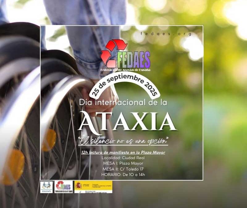 25 de septiembre: Un día para dar voz a la Ataxia