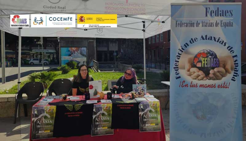 114 personas y 11 entidades se benefician de un proyecto de la Federación de Ataxias de España- FEDAES