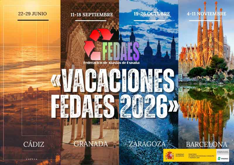 Programa de Vacaciones FEDAES 2026