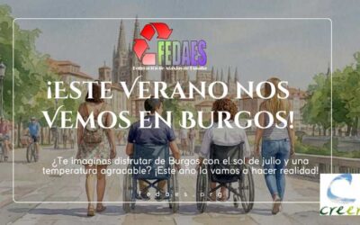 ¡Este verano nos vemos en Burgos! Disfruta de una convivencia diferente en el CREER