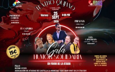 ¡Misterio desvelado! Este 25 de septiembre nos reunimos para llenar el teatro de risas y solidaridad