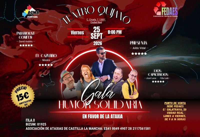 teatro de risas y solidaridad